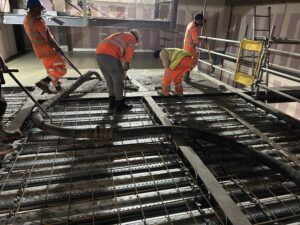 Kingsgate Shopping Centre Huddersfield Decking Concrete Installation